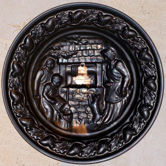 Vintage Coppercraft Guild Copper Wall Plates, Farmhouse, Log Cabin, Rustic - Picture 6 of 7